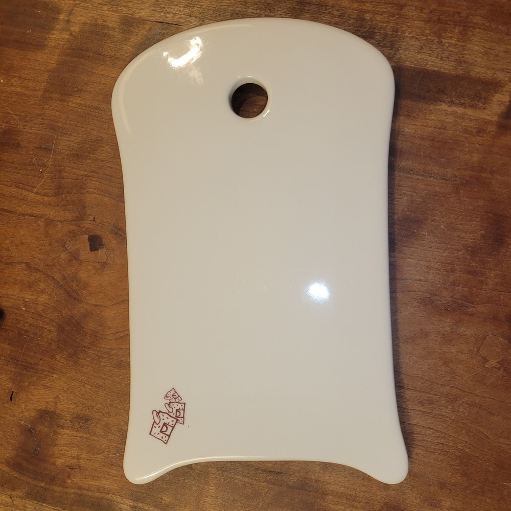 BREAD PROFILE STYLE CUTTING BOARD HOTPLATE TRIVET STONEWARE CHEESE SERVE 10 3/4